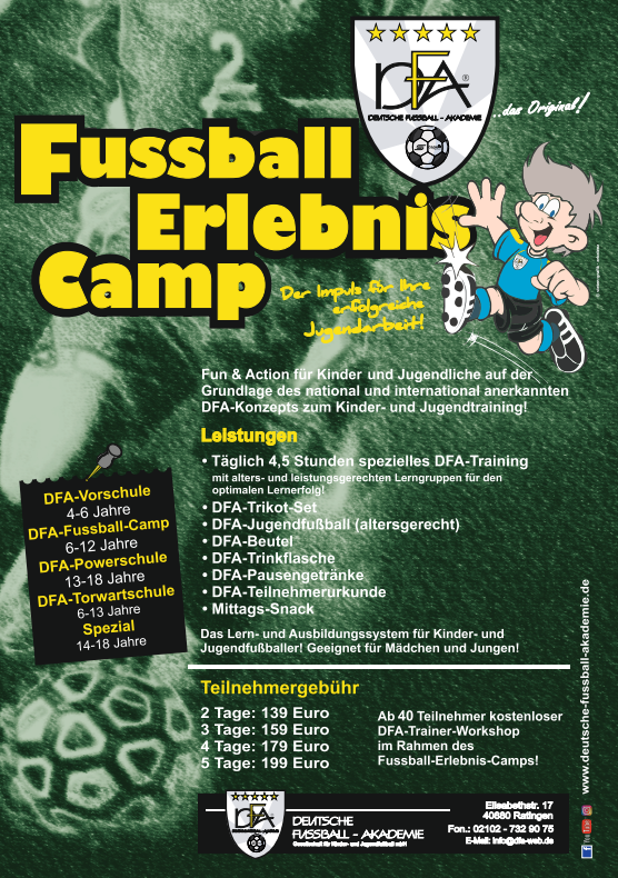 Fussball Erlebnis Camp